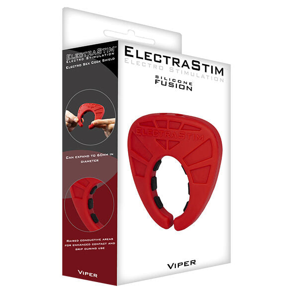 Electrastim Silicone Fusion Viper Cock Shield