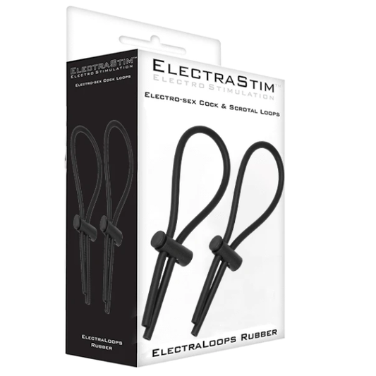 Electrastim Rubber Adj. Cock And Scrotal Loops