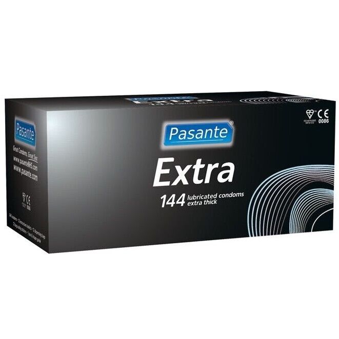 Pasante Extra Condom Extra Thick 144 Units