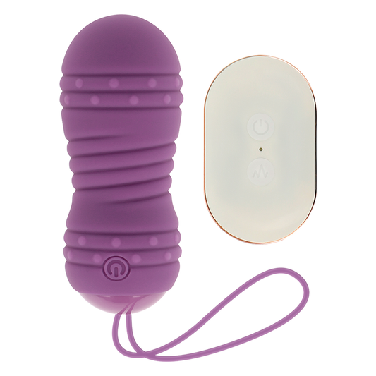 Ohmama Stimulating Ohmama - Remote Control Rotating Egg 7 Patterns Purple
