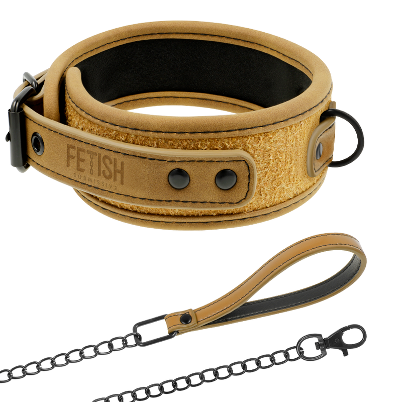 Fetish Submissive Origin Fetish Submissive Origen - Neoprene Lined Necklace With Chain