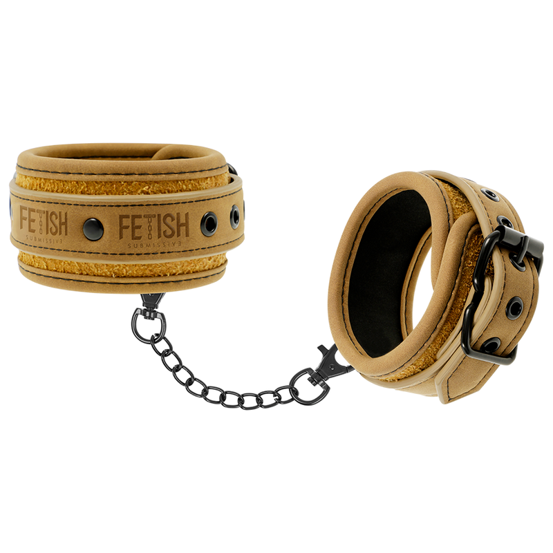 Fetish Submissive Origin Fetish Submissive Origen - Vegan Leather Ankle Cuffs With Neoprene Lining