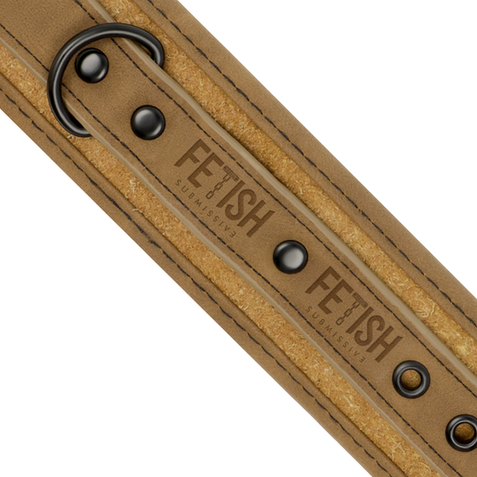 Fetish Submissive Origin Fetish Submissive Origen - Vegan Leather Ankle Cuffs With Neoprene Lining