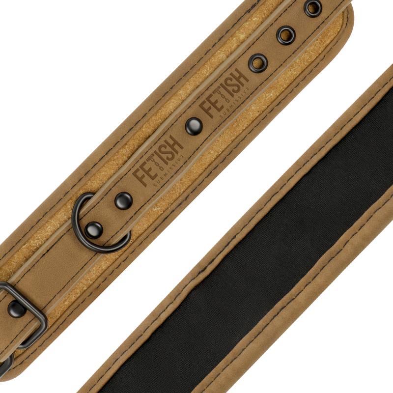 Fetish Submissive Origin Fetish Submissive Origen - Vegan Leather Ankle Cuffs With Neoprene Lining