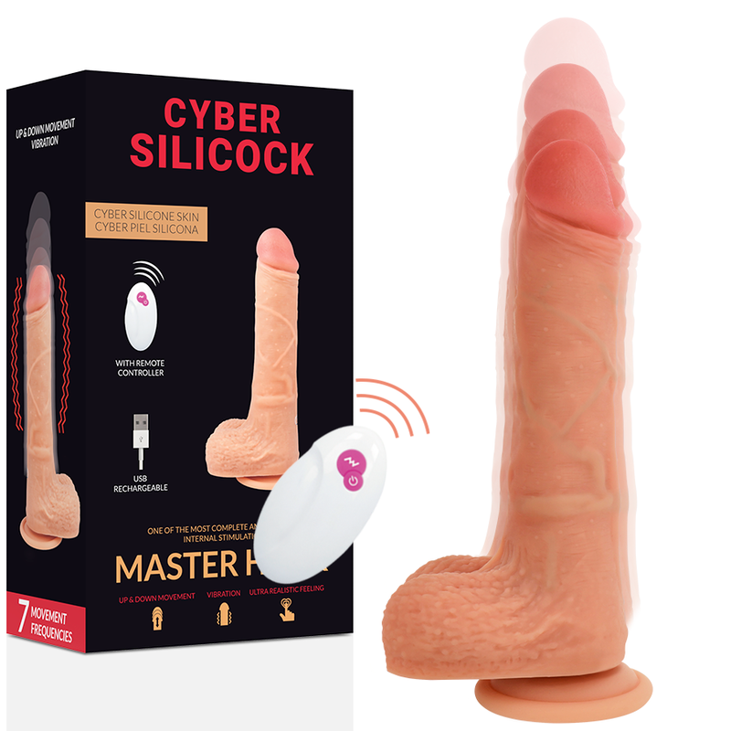 Cyber Silicock Remote Control Realistic Master Huck 20.9 Cm -O- 4 Cm