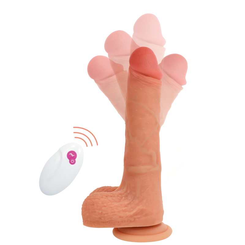Cyber Silicock Remote Control Realistic Mr Rick 20.9 Cm -O- 4 Cm
