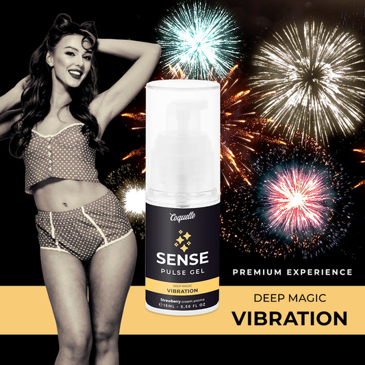 Coquette Cosmetics Coquette Chic Desire - Pulse Gel Strawberry Magic Vibration Premium 15Ml