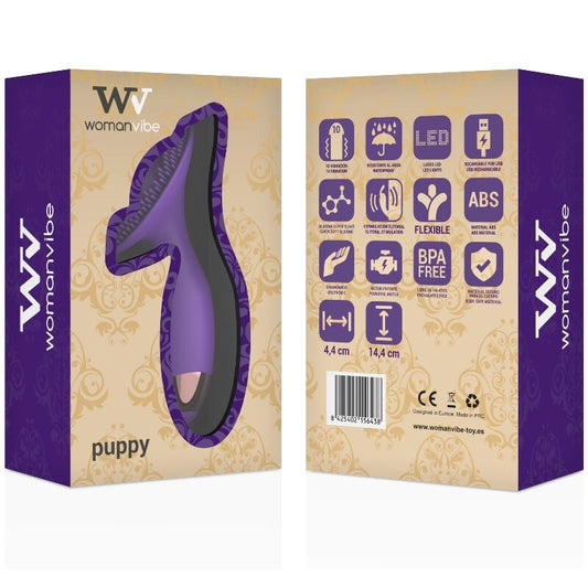 Womanvibe Puppy Stimulator Rechargeable Silicone