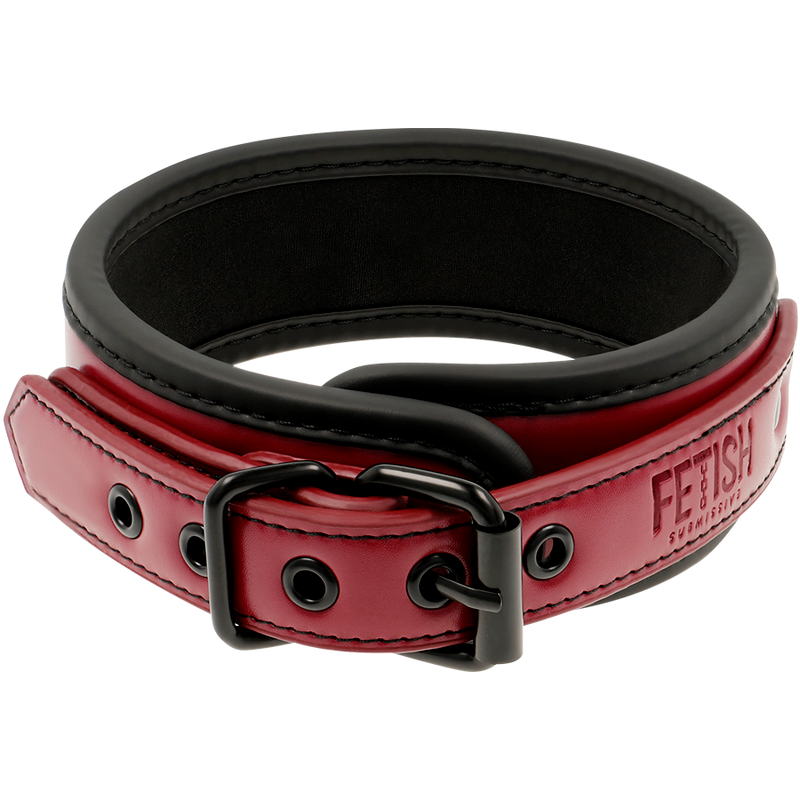 Fetish Submissive Dark Room Neoprene Lining Chain Necklace