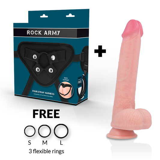 Rock Army Rockarmy - Arn S + Liquid Silicone Dildo Premium Kingcobra 24 Cm -O- 4.77 Cm