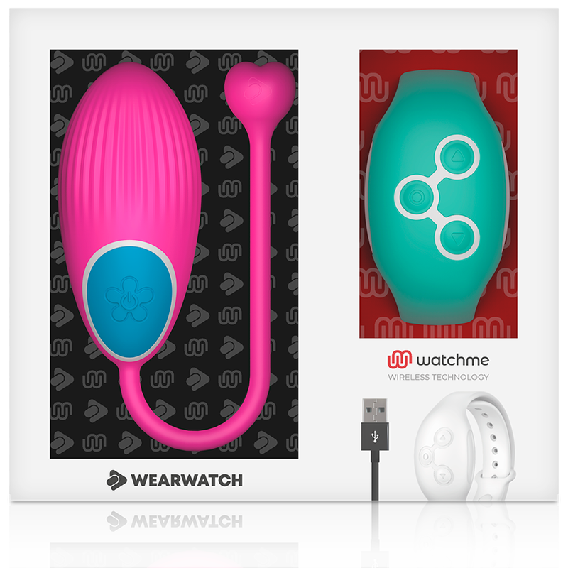 Wearwatch Watchme Technology Remote Control Egg Fuchsia / Seawater
