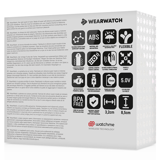Wearwatch Dual Technology Watchme Vibrator Seawater / Snow
