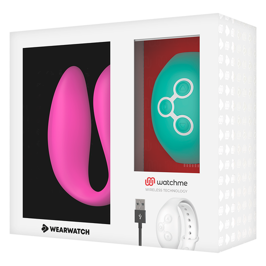 Wearwatch Dual Technology Watchme Vibrator Fuchsia / Seawater