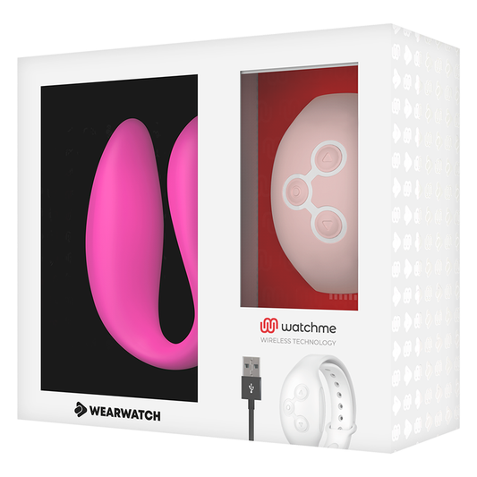 Wearwatch Watchme Dual Technology Vibrator Fuchsia / Pink