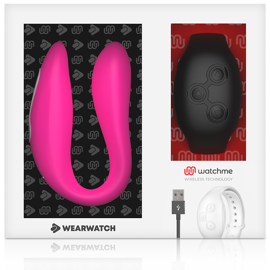 Wearwatch Watchme Dual Technology Vibrator Fuchsia/Azabache