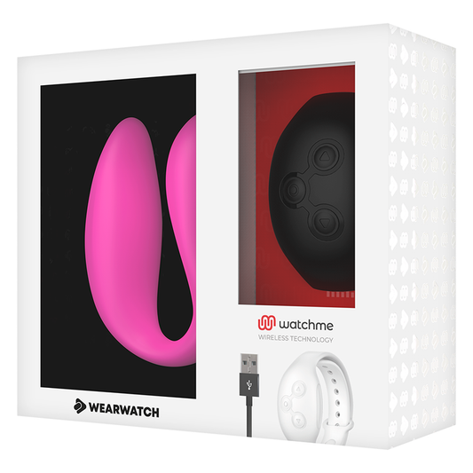 Wearwatch Watchme Dual Technology Vibrator Fuchsia/Azabache