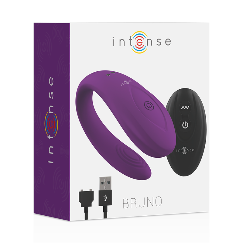 Intense Couples Toys Intense - Bruno Partner Double Lilac Pleasure