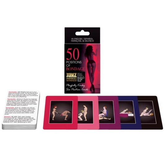 Kheper Games 50 Positions Of Bondage Cards