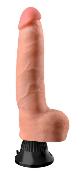 Dildo.dk Real Feel Deluxe No.6 Vibrator Dildo 22 Cm