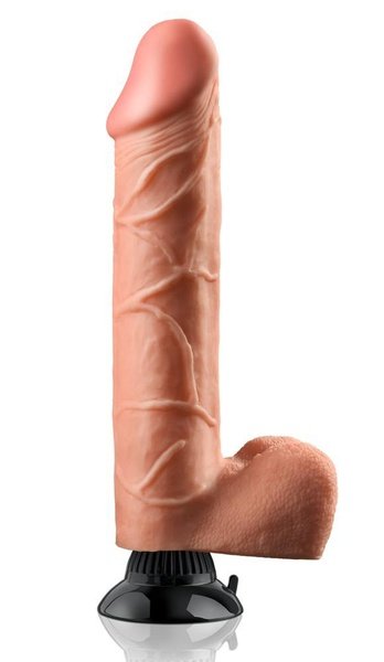 Dildo.dk Real Feel Deluxe No.12 Vibrator Dildo 30 Cm