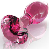 Icicles No. 79 Pink Glas Diamant buttplug