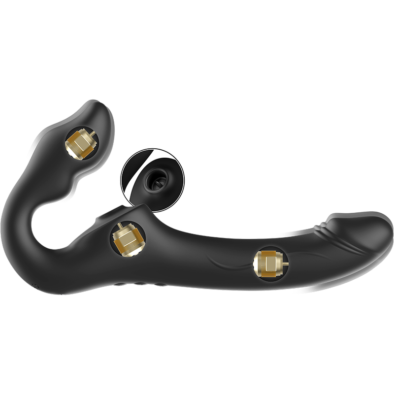 Dildo.dk Ibiza Fjernbetjent Vibrerende Premium Strap On