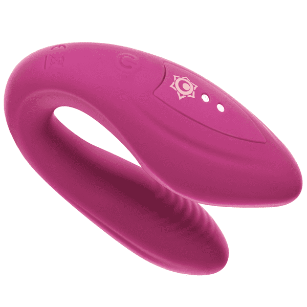 Dildo.dk Rithual Kama Fjernbetjent Par Vibrator Rød