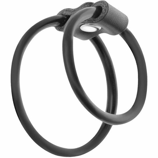 Dildo.dk Darkness Dobbel Penisring