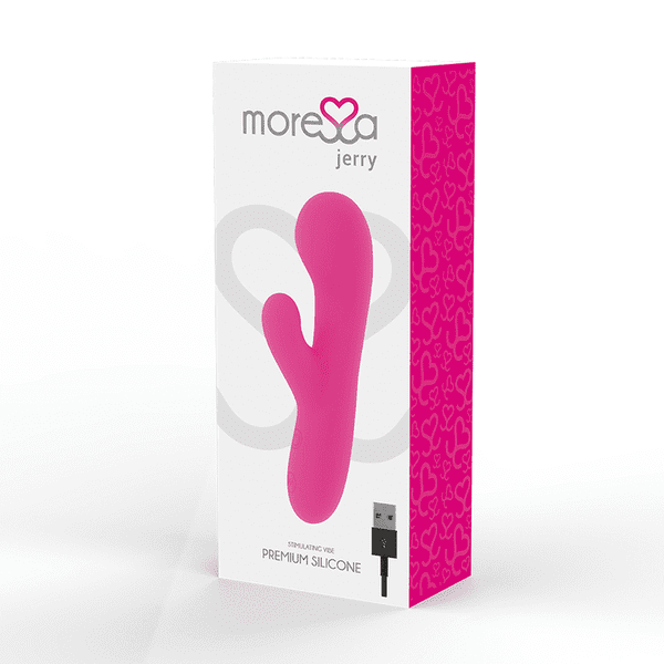 Dildo.dk Moressa Jerry Rabbit G-Punkt Og Klitoris Vibrator
